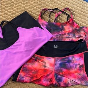 Champion Pink and Purple Women's Workout Set
